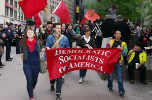 Democratic_Socialists_Occupy_Wall_Street_2011 - David Shankbone