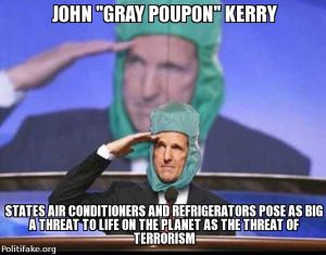 John Kerry air conditioners are dangerous